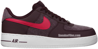 Nike Air Force 1 Low Red Mahogany Scarlet Fire White Release Date Nike Air Force 1 Low Red Mahogany Scarlet Fire White Release Date