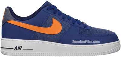 Nike Air Force 1 Low Storm Blue White Vivid Orange Release Date Nike Air Force 1 Low Storm Blue White Vivid Orange Release Date