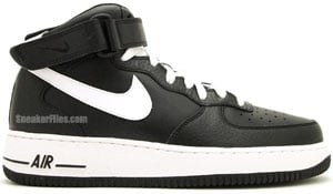 Nike Air Force 1 Mid Black White Black Release Date Nike Air Force 1 Mid Black White Black Release Date