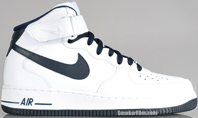 Nike Air Force 1 Mid White Dark Obsidian Release Date Nike Air Force 1 Mid White Dark Obsidian Release Date