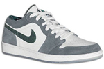 Air Jordan 1 Low White/Dark Forest-Light Graphite North Side