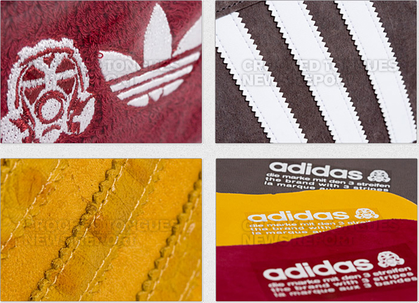 the three stripe Adidas logo A release date has not been announced yet