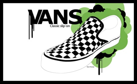 At this time Vans primarily marketed to surfers skateboarders 