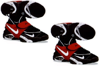 basketball shoes with straps
