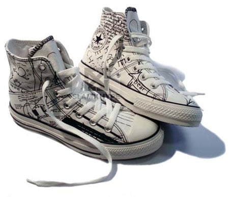 Included are the Chuck Taylor All Star, Jack Purcell and One Star shoes, 