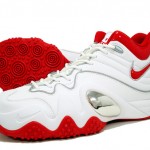 Nike Zoom Uptempo V – White / Varsity Red / Silver