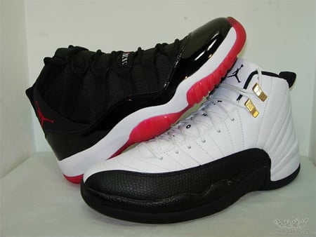 Black And Red Jordans 11. the Air Jordan 11/12