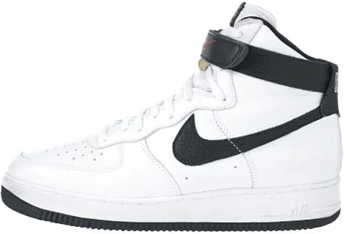 Nike Air Force 1 (Ones) 1995 High White / Black – Varsity Red