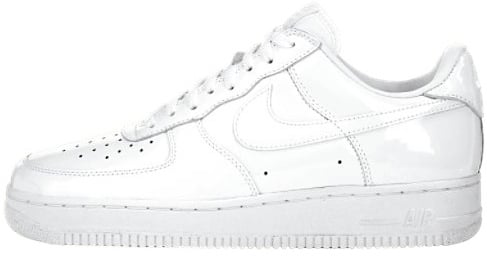 white patent air force 1