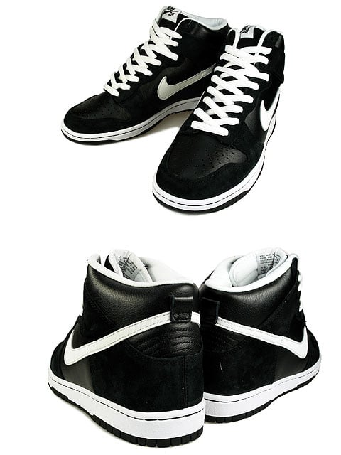 The midsole and outsole are also contrasting colors of white and black, 