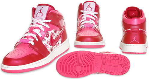 pink and white jordans. Air Jordan 1