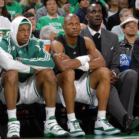 ray allen jordans. Boston Celtics star Ray Allen