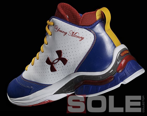 blake griffin shoes. The shoe features a white