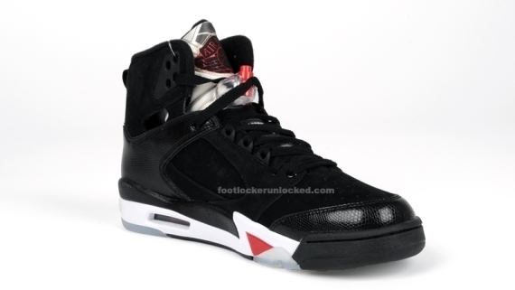 Air Jordan 60+ Black/White-Varsity Red