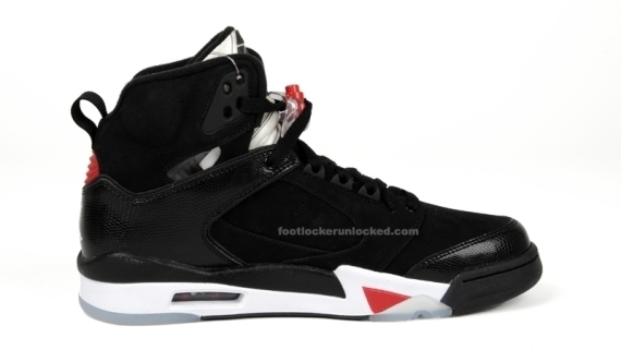 Air Jordan 60+ Black/White-Varsity Red
