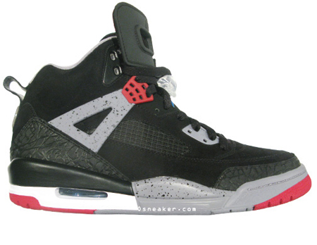 Air Jordan Spizike - Black / Varsity Red - Cement