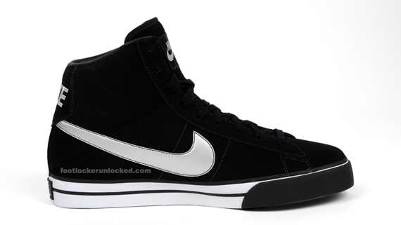 Nike Sweet Classic Mid - Black / Metallic Silver