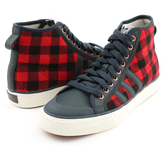 Adidas Nizza Hi - Plaid