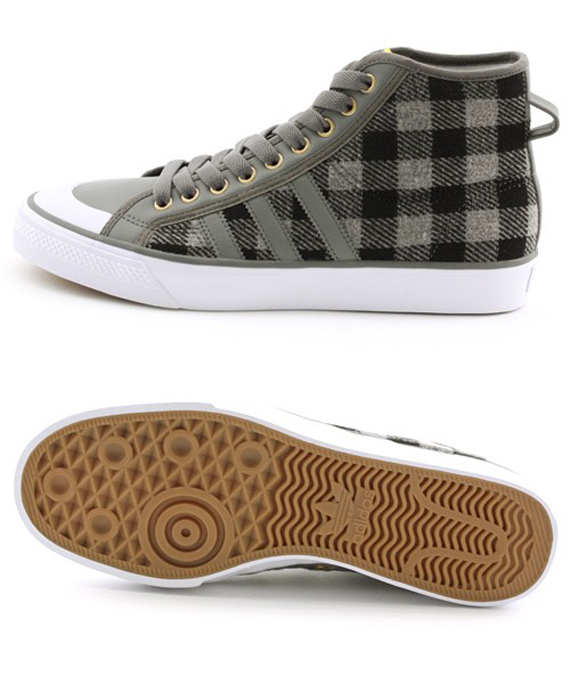 Adidas Nizza Hi - Plaid