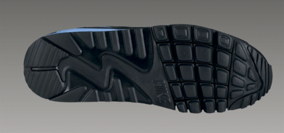 Nike Air Max 90 CT LE - Black / Black - University Blue