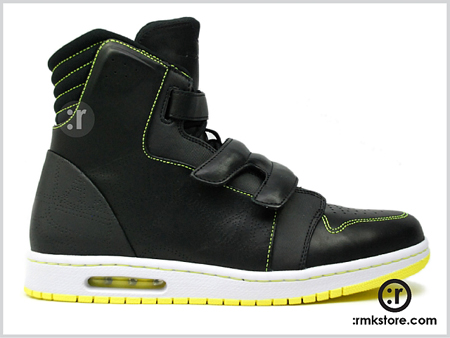 Air Jordan L'Style One - Black / Voltage Yellow