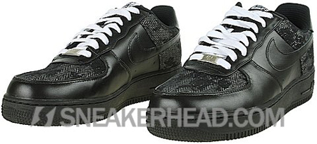 Nike Air Force 1 Women's - Black / Black - White