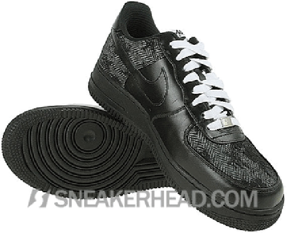 Nike Air Force 1 Women's - Black / Black - White
