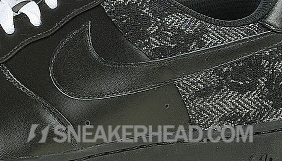 Nike Air Force 1 Women's - Black / Black - White