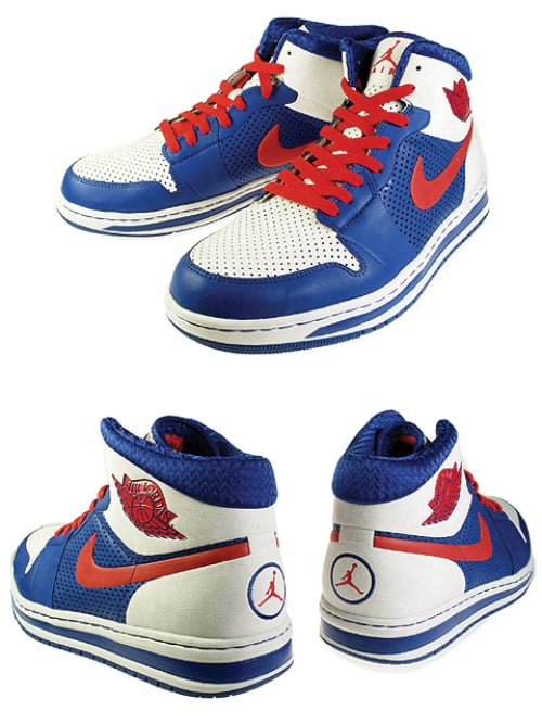 The “New York Knicks” Air Jordan Alpha I (1) is now available at the House 