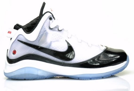 Nike Air Max LeBron VII P.S. Playoff Pack – White / Sport Red – Black