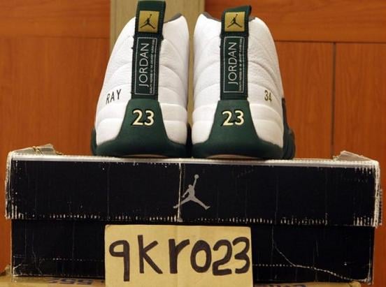Air Jordan XII PE - Ray Allen Seattle SuperSonics