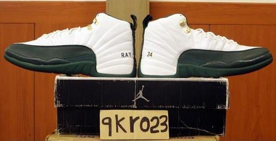 Air Jordan XII PE - Ray Allen Seattle SuperSonics