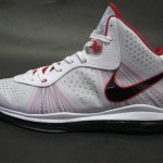 Nike LeBron 8 V2 – White/Black-Varsity Red New Detailed Images