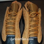 Air Jordan XIII (13) Low Black/ Chutney Sales Sample