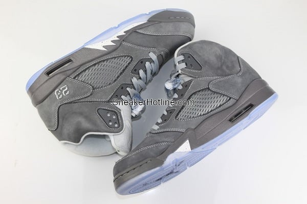 jordan 5 wolf grey. New images of the AJ5 #39;Wolf