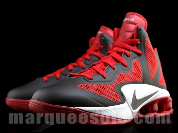 Nike Air Shox Hyperballer - Varisty Red/Black-White