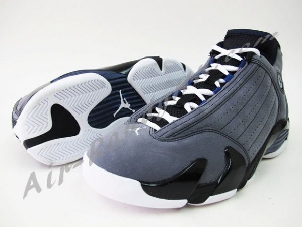Air Jordan XIV (14) Retro Graphite/Midnight Navy-Black