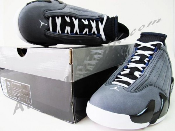 Air Jordan XIV (14) Retro Graphite/Midnight Navy-Black