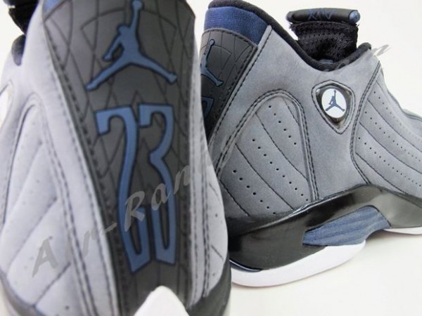 Air Jordan XIV (14) Retro Graphite/Midnight Navy-Black