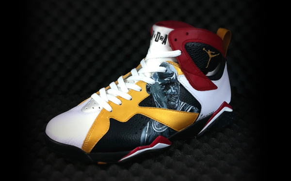 custom jordan 7s