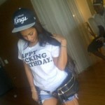 Celebrity Sneaker Watch: Lauren London Poses in Air Jordan 3 Retro ‘White Cement’