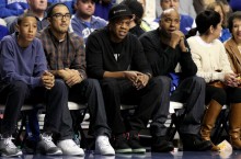 Celebrity Sneaker Watch: Jay-Z Takes in NYE Kentucky vs. Louisville Match-Up in Yeezy 2