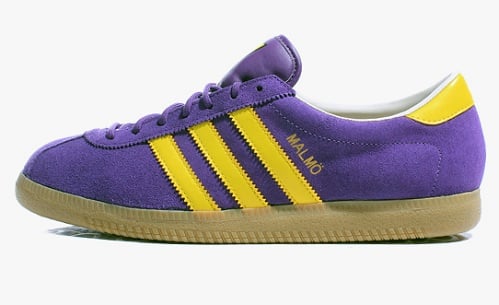 Adidas malmo purple yellow Clearance