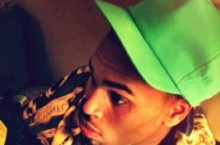 Celebrity Sneaker Watch: Chris Brown Loves his ‘Electrolime’ Foamposite One