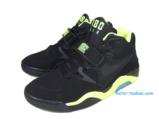 Nike Air Force 180 'Black/Volt'