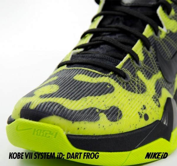 Nike Kobe 7 'Poison Dart Frog' Option Now Available on NikeiD