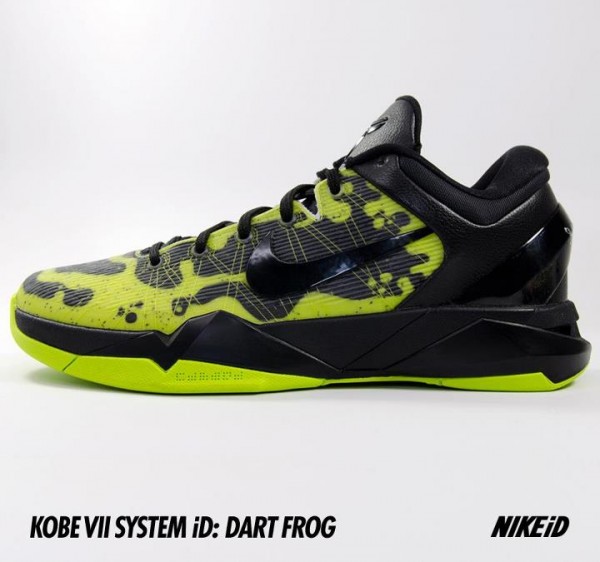 Nike Kobe 7 'Poison Dart Frog' Option Now Available on NikeiD