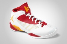 Jordan Fly Wade 2 EV ‘White/Del Sol-Gym Red’