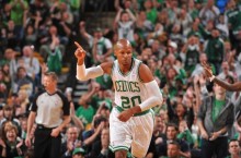 Ray Allen in ‘Home’ Air Jordan 2012 PE for Game 5