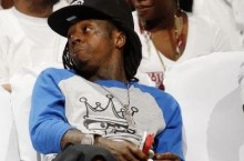 Celebrity Sneaker Watch: Lil Wayne Courtside in Jordan Retro 10 ‘Old Royal’
